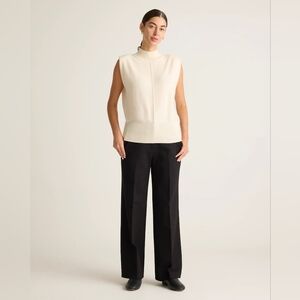 Quince, Ultra-Stretch Ponte Trouser, Sz 8, Nwt